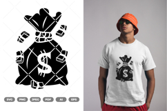 Dollars Money SVG &amp; Clipart Product Image 1
