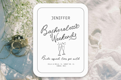 Sparkle Cheers | Whimsical Handwritten Script Product Image 5