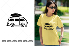 Van Beach SVG &amp; Clipart Product Image 1