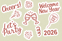 Midnight Sparkle Festive Font Duo Product Image 5