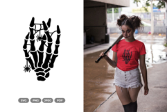 Skeleton Hand SVG &amp; Clipart - Halloween SVG Product Image 1