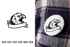 Hawk Logo SVG &amp; Clipart Product Image 1