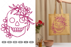 Skull SVG &amp; Clipart Product Image 1