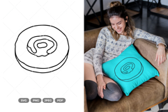 Bakery Doodle SVG &amp; Clipart Product Image 1