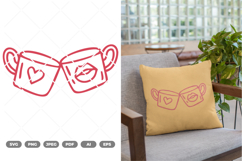 Mugs SVG &amp; Clipart Product Image 1