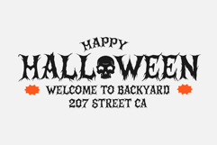 Spooky Party Club | Halloween Horror Font Product Image 5
