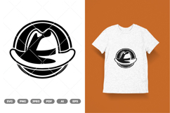 Cowboy Hat SVG &amp; Clipart Product Image 1