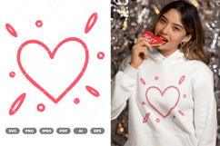 Heart SVG &amp; Clipart Product Image 1