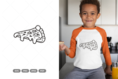 Pizza SVG &amp; Clipart - Fast Food Clipart Product Image 1