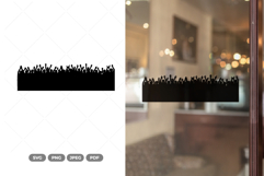 Applause Crowd Silhouette SVG &amp; Clipart Product Image 1