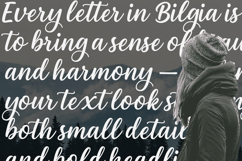 Bilgia Modern Calligraphy Font With Extra Product Image 5