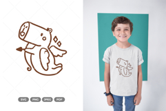 Cupid Capybara SVG &amp; Clipart Product Image 1