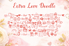 Gayla Romantic Script Font with Love Doodles Product Image 5