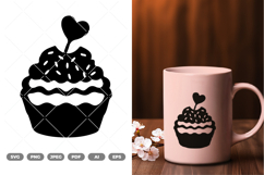 Cupcake SVG &amp; Clipart Product Image 1