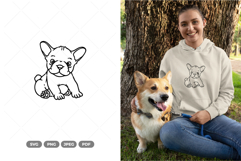 Kawaii Bulldog SVG &amp; Clipart Product Image 1