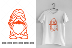 Fall Gnome SVG &amp; Clipart Product Image 1