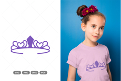 Crown Doodle SVG &amp; Clipart Product Image 1
