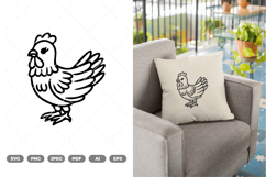Chicken SVG &amp; Clipart Product Image 1