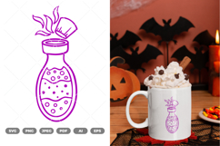 Poison Bottle SVG &amp; Clipart Product Image 1
