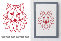 Wolf Head SVG &amp; Clipart Product Image 1