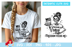 Freedom feeds me SVG ,Patriotic SVG, Independence day Product Image 1