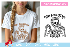 tiny boss energy SVG, Mom inspired SVG Product Image 1