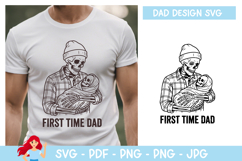 First time dad SVG, Dad SVG Product Image 1
