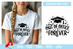 Out of office forever SVG, Graduation inspired SVG Product Image 1