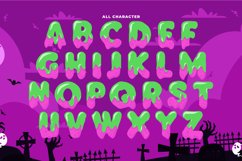Scary Green Alphabet Set Product Image 6