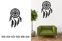 Dream Catcher SVG &amp; Clipart Product Image 1