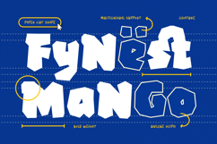 Fixtory - Bold Papercut / Paper Cutout Game Font Product Image 5