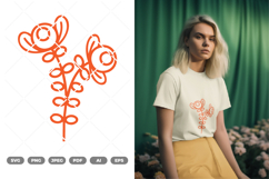Wildflower SVG &amp; Clipart Product Image 1