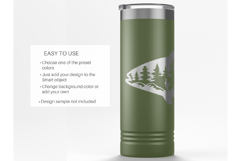 22oz Laser Engraved Tumbler Mockup Product Image 4