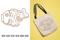 Taiyaki SVG &amp; Clipart Product Image 1
