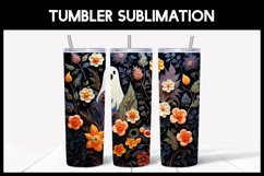 6 Halloween Tumbler Wrap Ghosts I Halloween Tumbler Product Image 6