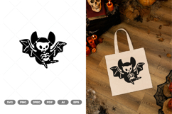 Skeleton Bat SVG &amp; Clipart Product Image 1