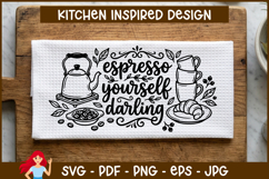 Funny Farmhouse Baking Towel Design Product Image 1
