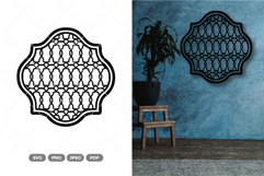 Ornamental Decorative Window SVG &amp; Clipart Product Image 1