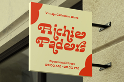 Dhefani Vintage Slab Font Product Image 6