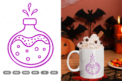 Poison Bottle SVG &amp; Clipart Product Image 1