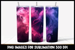 3D Valentine Tumbler Sublimation I Colourful Heart Product Image 1