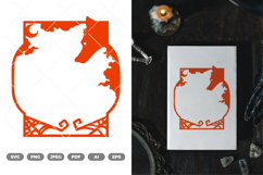 Halloween Frames SVG &amp; Clipart Product Image 1