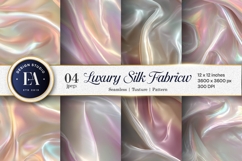 Soft Folds in Luxury Silk Fabric Texture Digital Paper Product Image 1