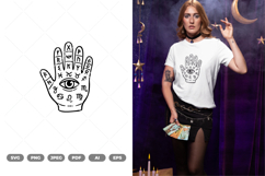 Palmistry SVG &amp; Clipart Product Image 1