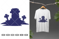 Tombstone SVG &amp; Clipart Product Image 1