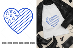 American Heart SVG &amp; Clipart Product Image 1