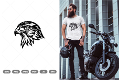 Hawk Head SVG &amp; Clipart Product Image 1