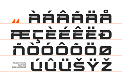 Genhake - Modern Futuristic Scifi Game Font Product Image 5