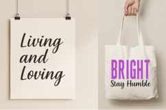 Bright Whisper Modern Font Duo Sans &amp; Script Product Image 6