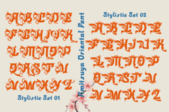 Amitsuya - Oriental Japanese Font Product Image 6